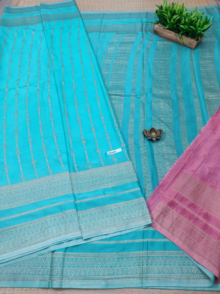 Semi Crepe Sarees #E4936
