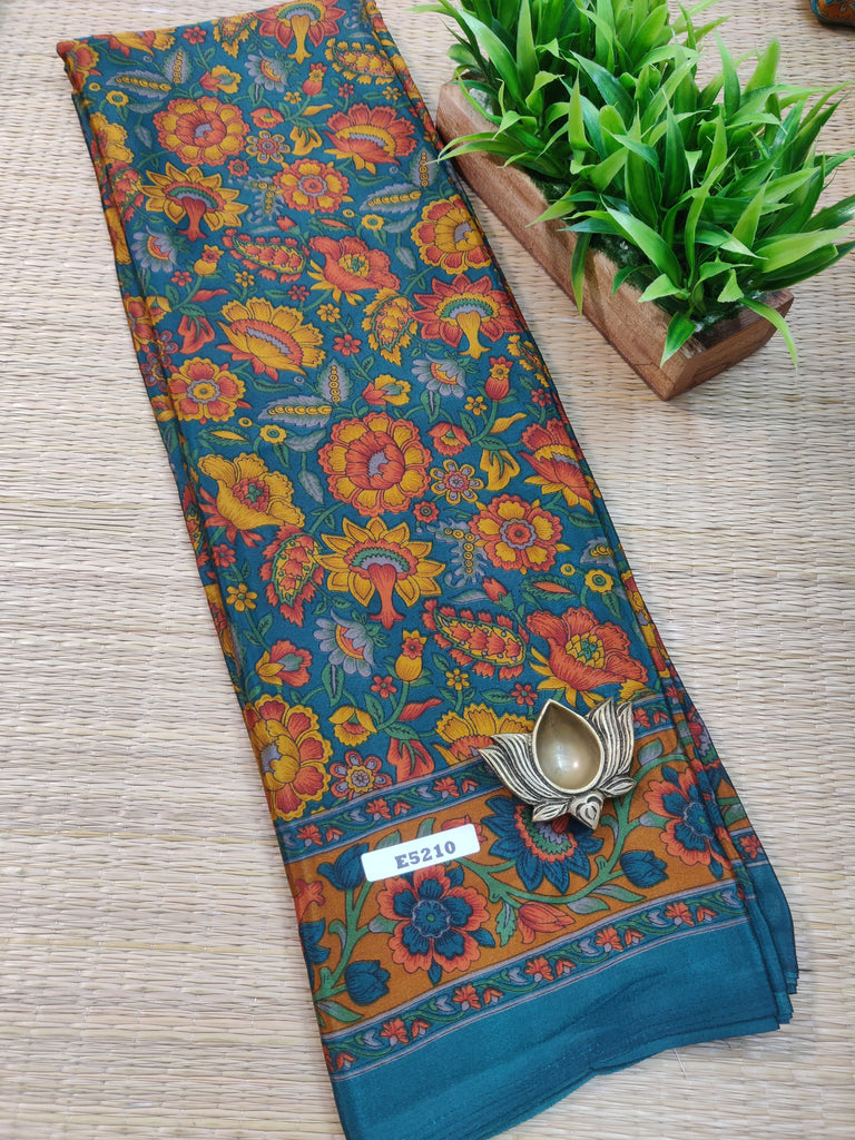 Printed Crepe Silk #E5210