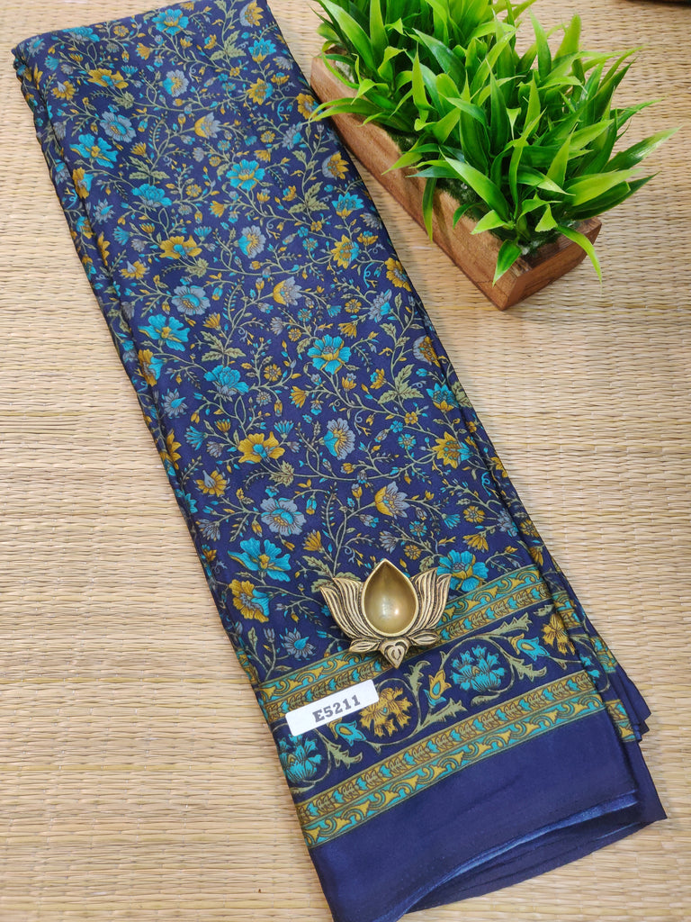 Printed Crepe Silk #E5211