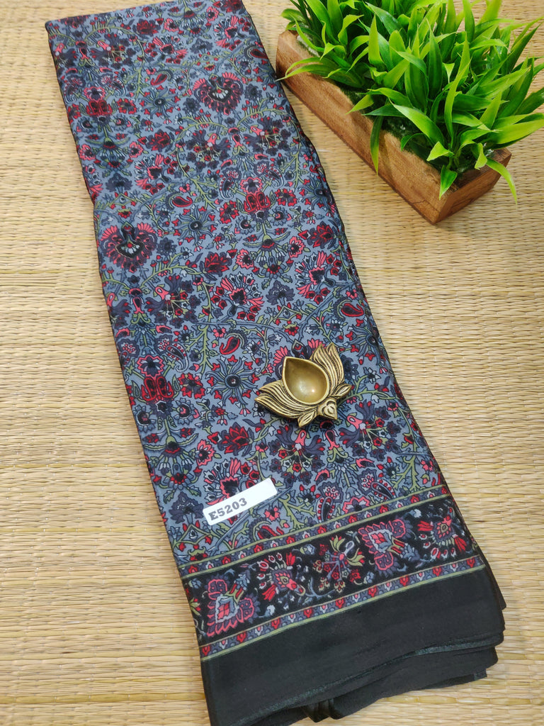 Printed Crepe Silk #E5203