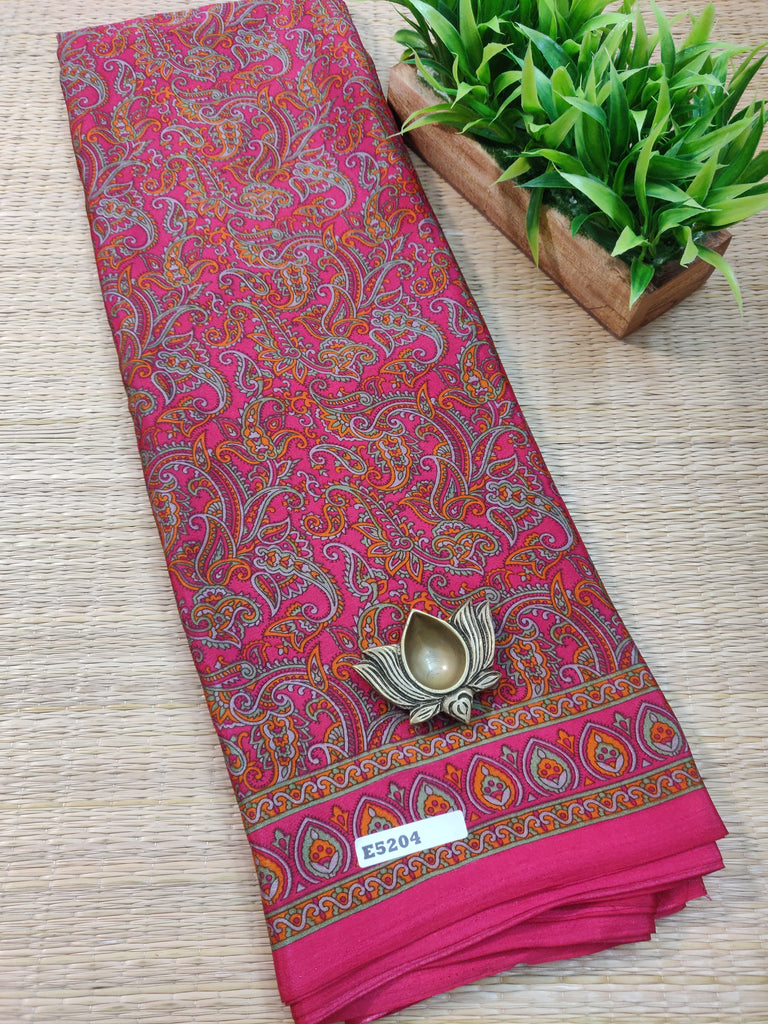 Printed Crepe Silk #E5204