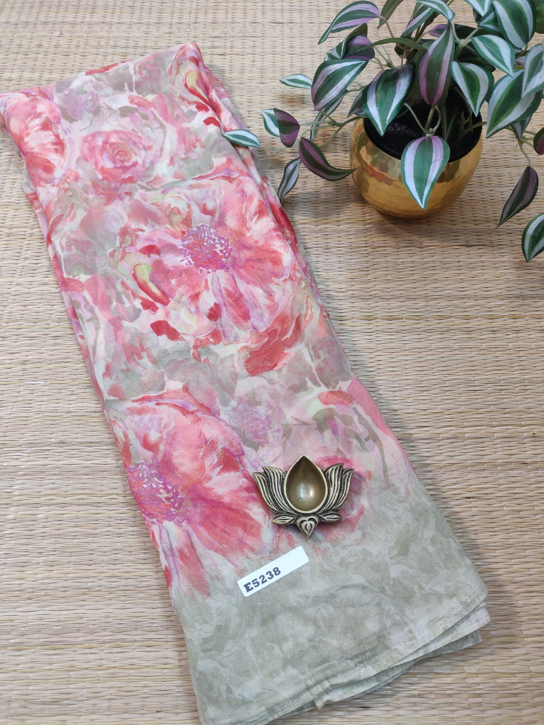 Georgette Sarees #E5238