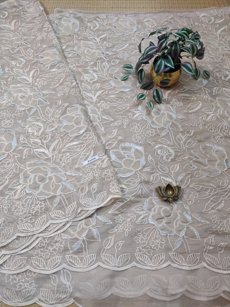 Organza Saree #E5056
