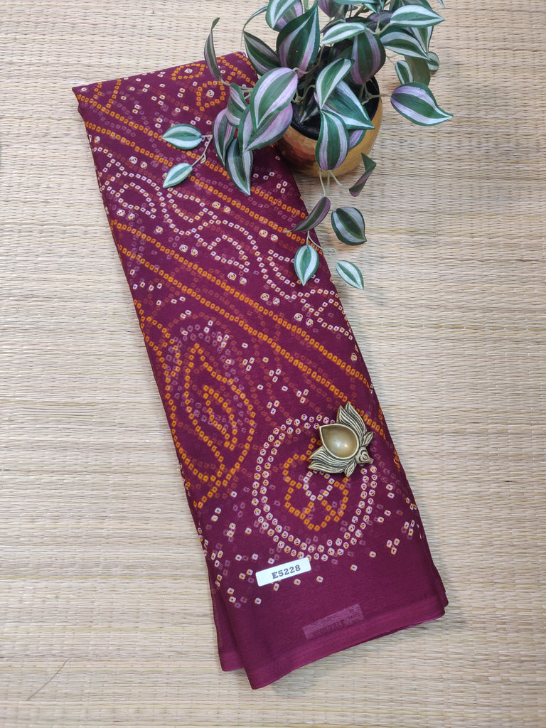 Georgette Sarees #E5228