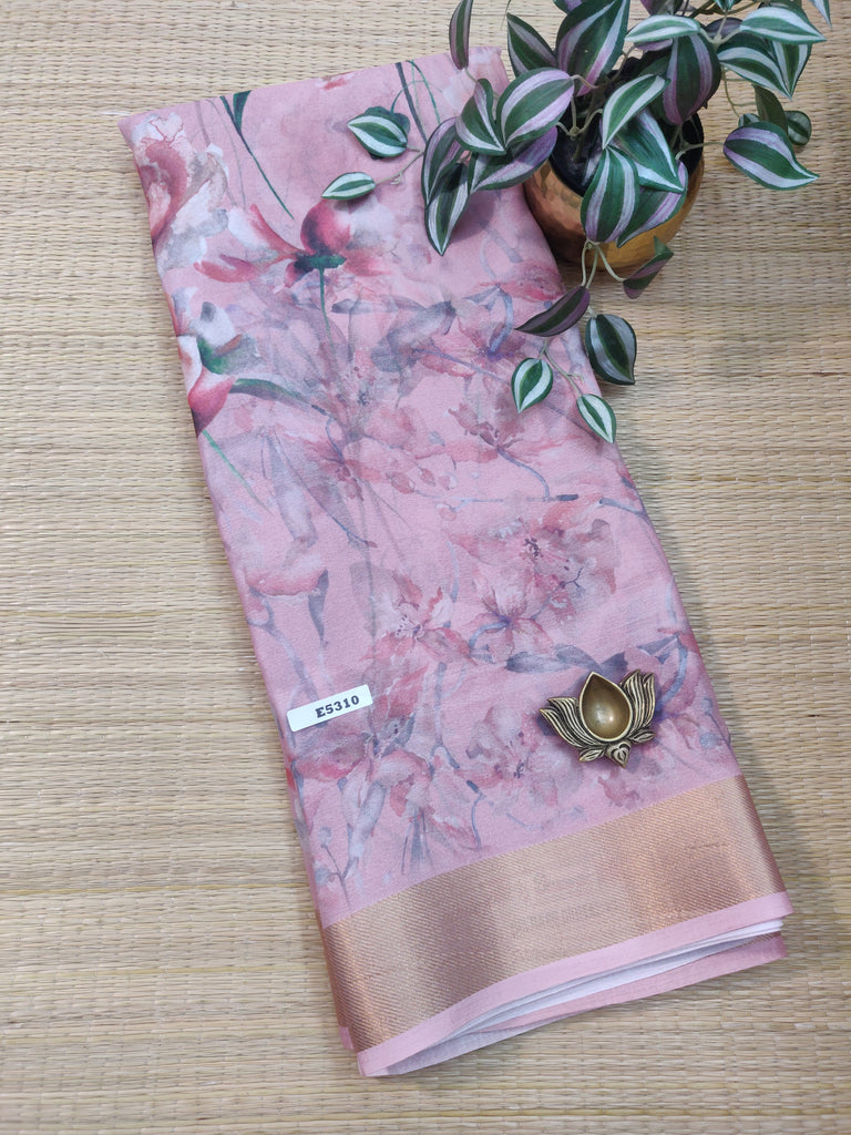 Shimmer Silk Sarees  #E5310