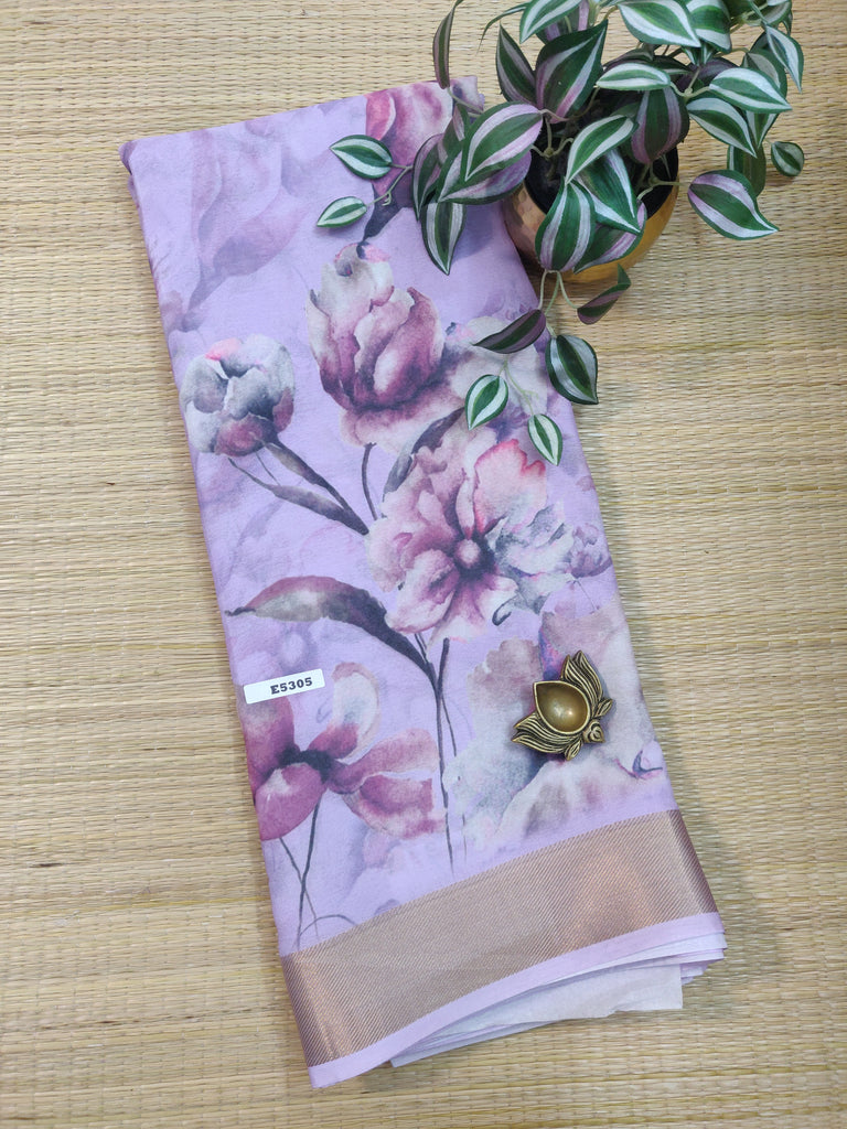Shimmer Silk Sarees  #E5305