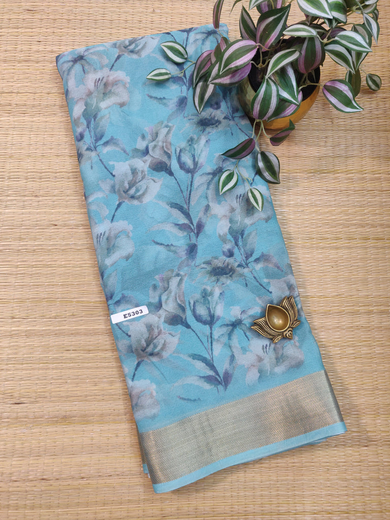 Shimmer Silk Sarees  #E5303