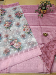 Cotton Brasso Saree #E5598