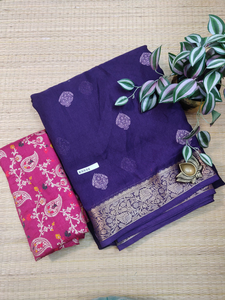 Semi Banarasi Georgette #E5532