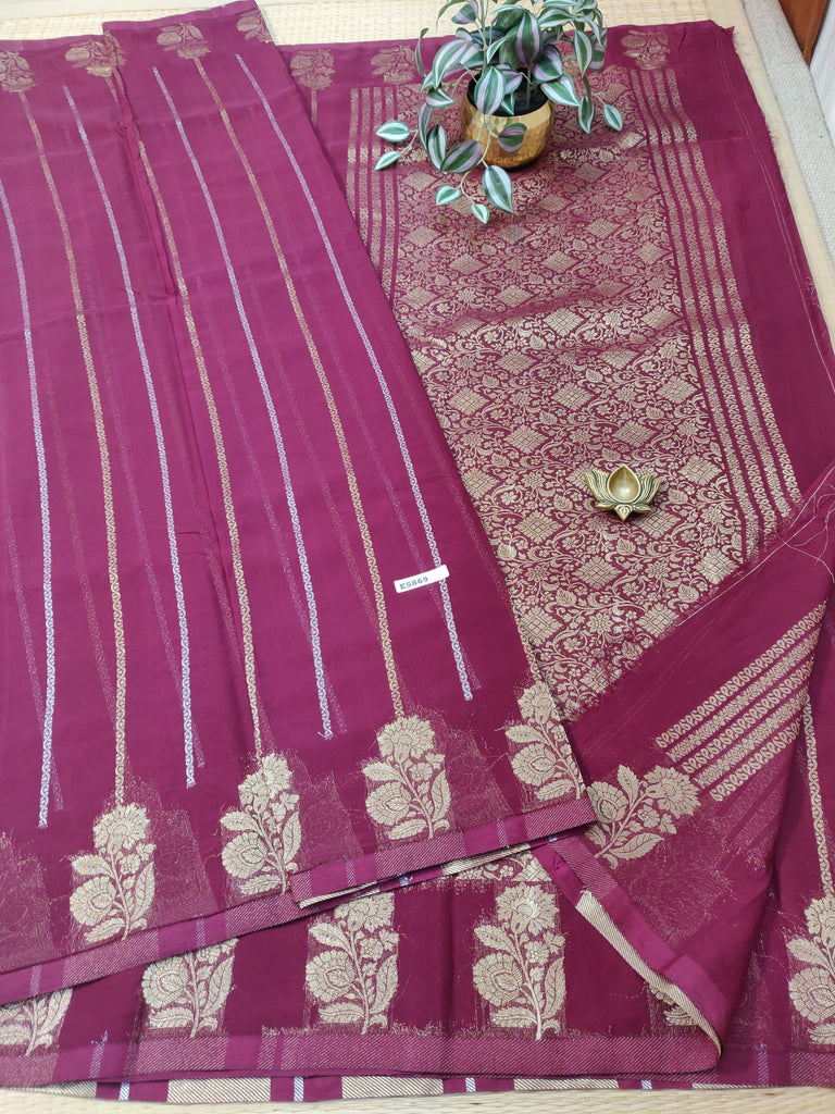 Semi Banarasi Georgette #E5869