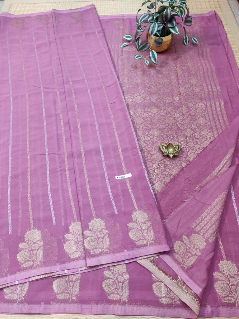 Semi Banarasi Georgette #E5865