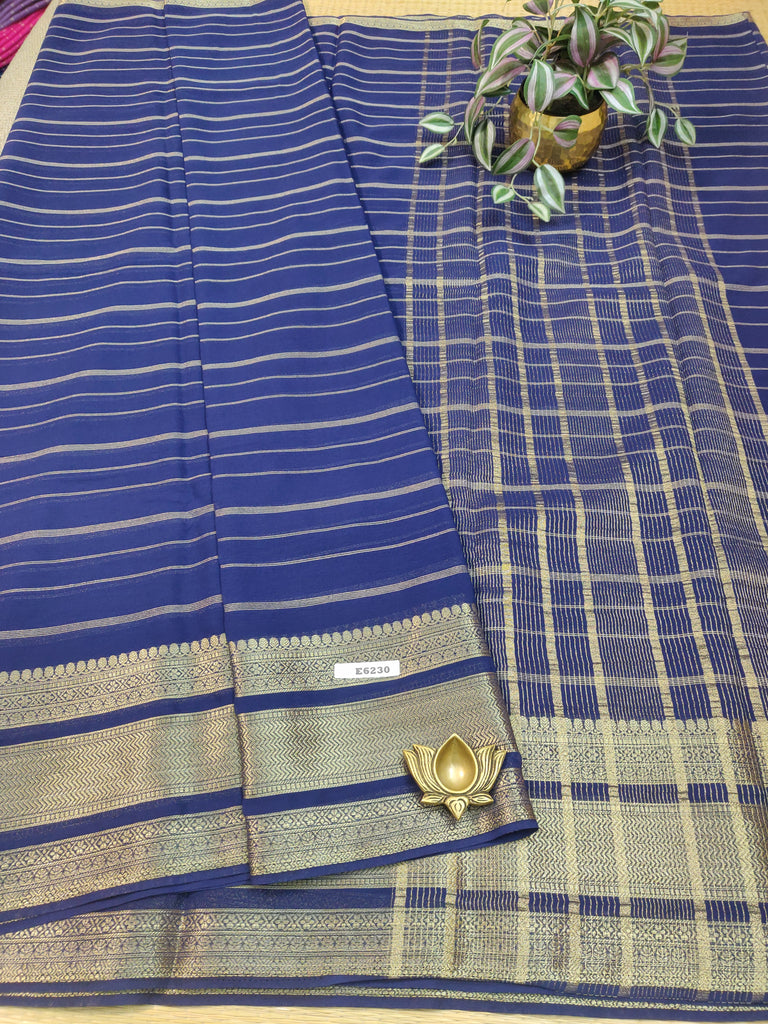 Semi Georgette Sarees #E6230