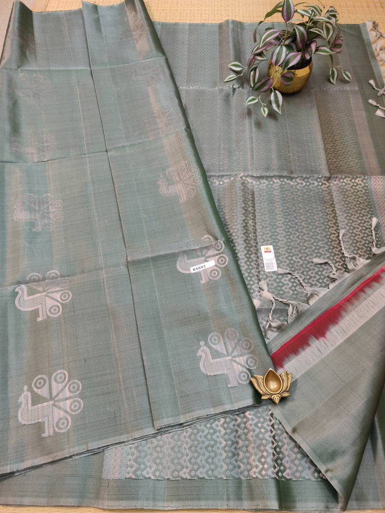 Pure Soft Silk Saree #E6601