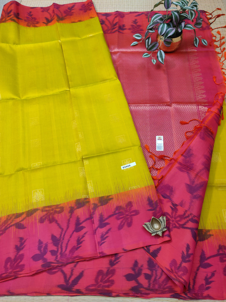Pure Soft Silk Saree #E6608