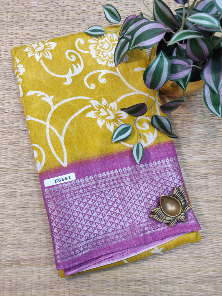Dola Printed Silk #E6651