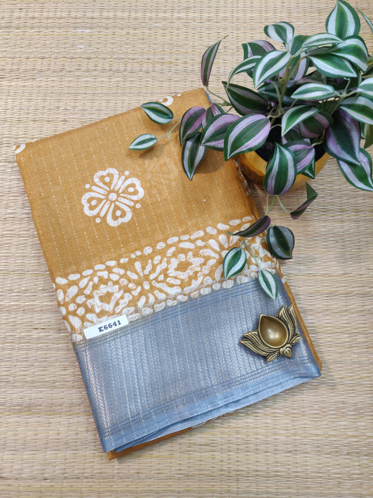Dola Printed Silk #E6641