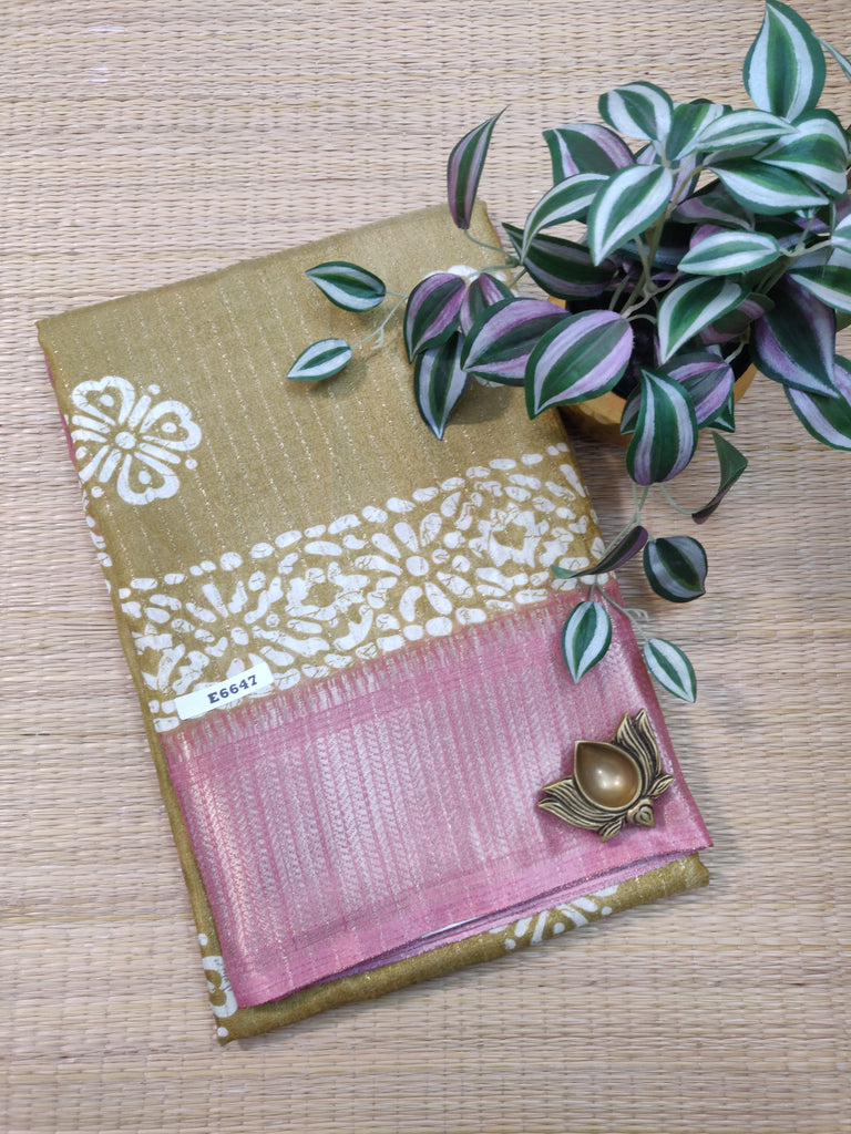Dola Printed Silk #E6647