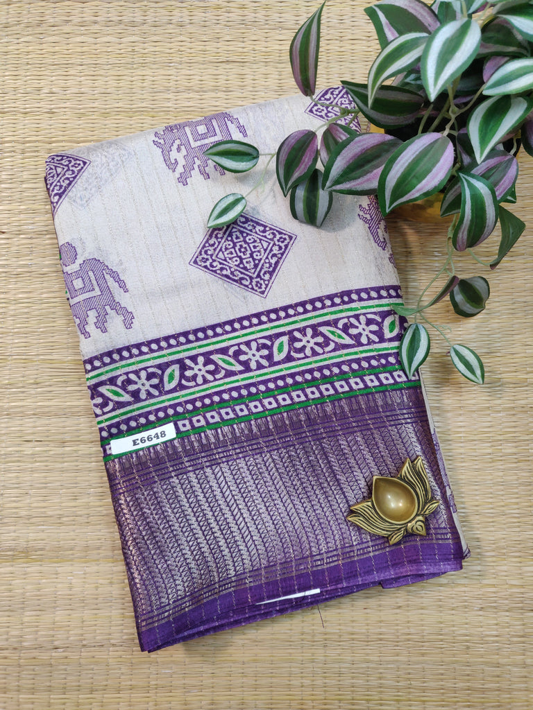 Dola Printed Silk #E6648
