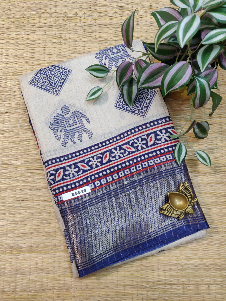 Dola Printed Silk #E6649