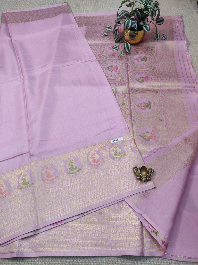 Varanasi Silk Blend Sarees #E5039