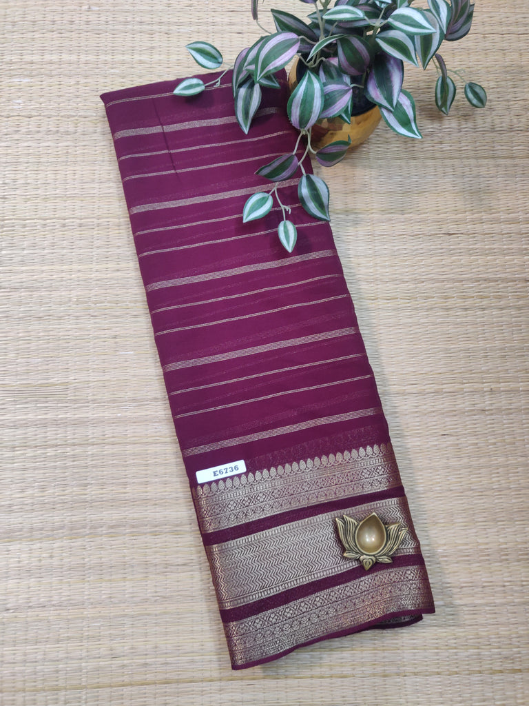Semi Georgette Sarees #E6736