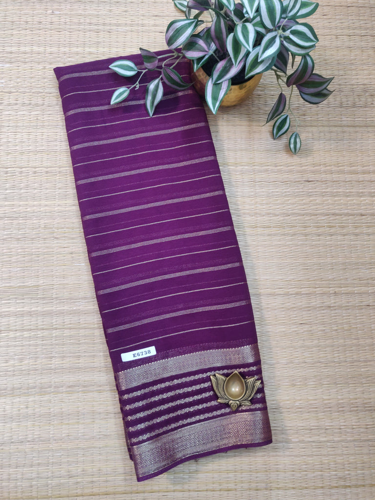 Semi Georgette Sarees #E6738