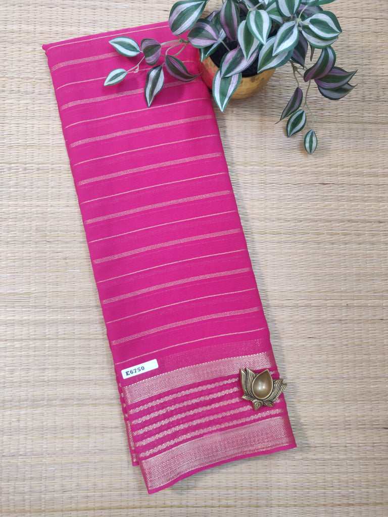 Semi Georgette Sarees #E6750