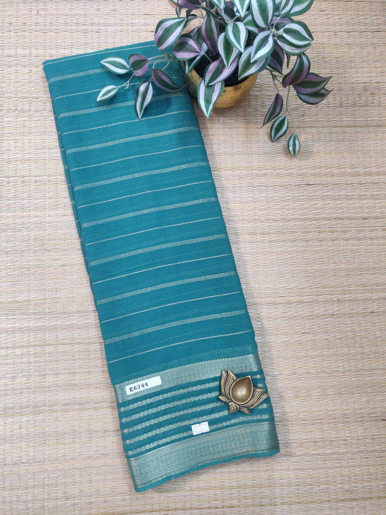 Semi Georgette Sarees #E6744