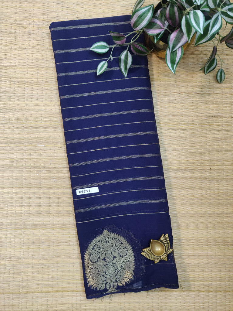 Semi Georgette Sarees #E6751