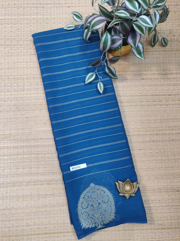 Semi Georgette Sarees #E6753