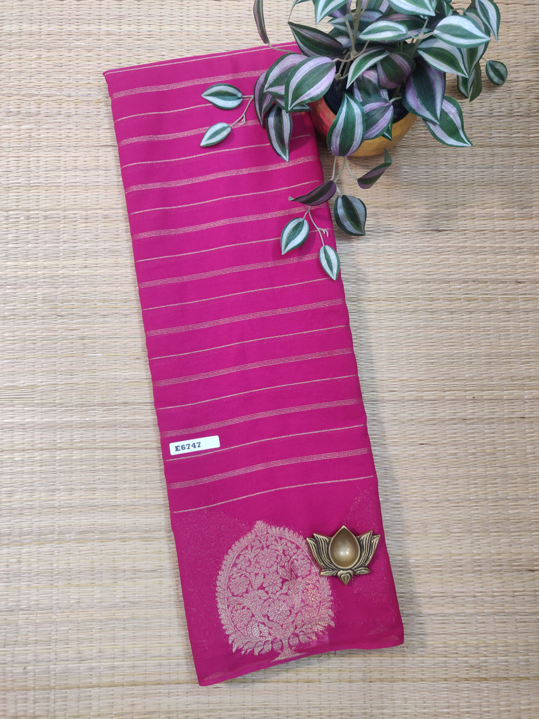 Semi Georgette Sarees #E6747