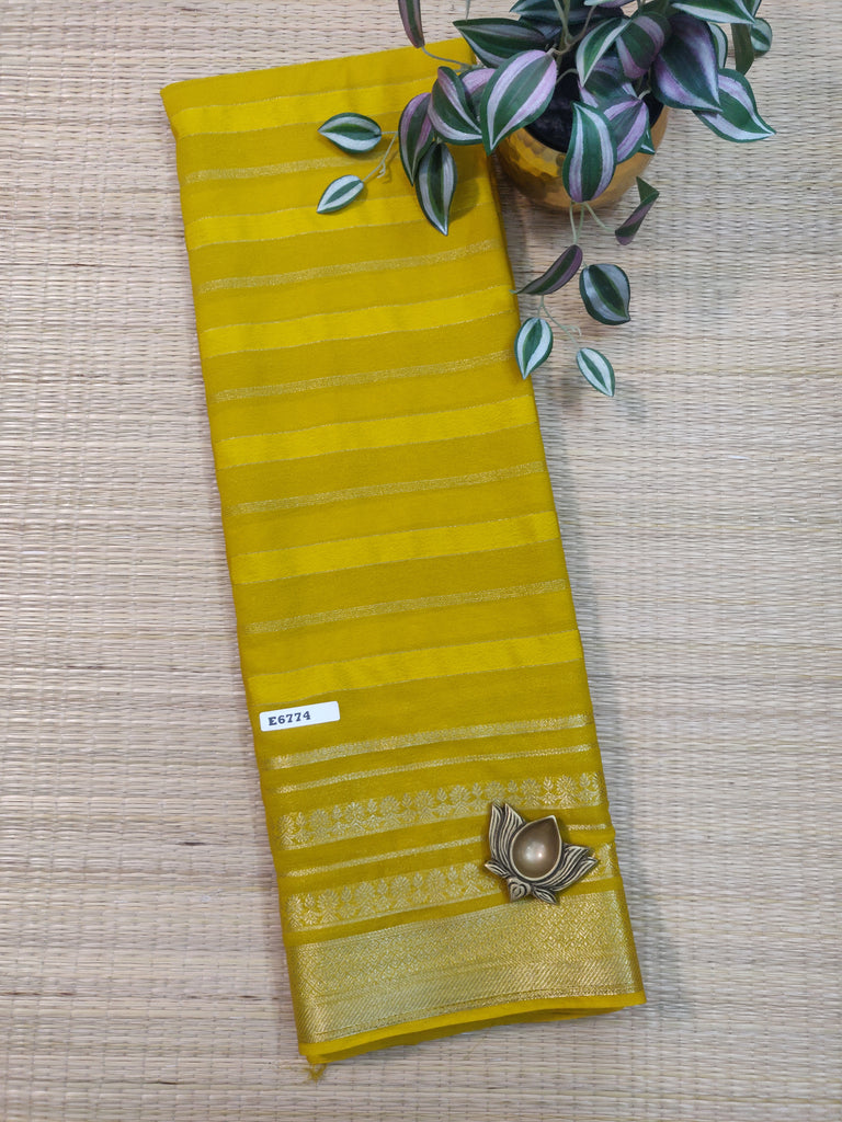 Semi Georgette Sarees #E6774