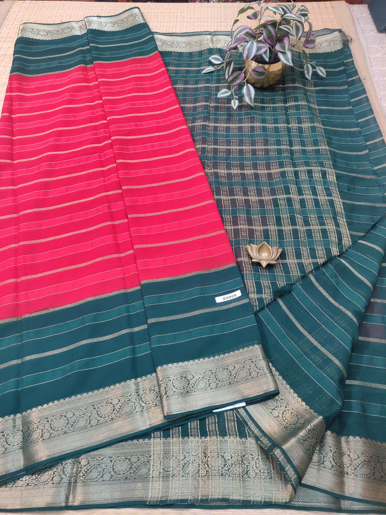Semi Georgette Sarees #E6806