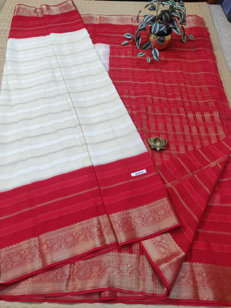 Semi Georgette Sarees #E6810