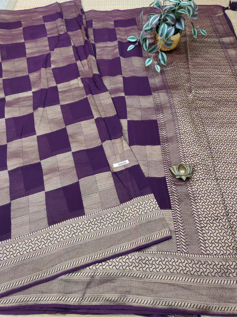 Semi Banarasi Georgette #E6990