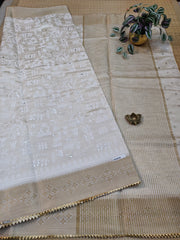 Printed Tussar #E6846