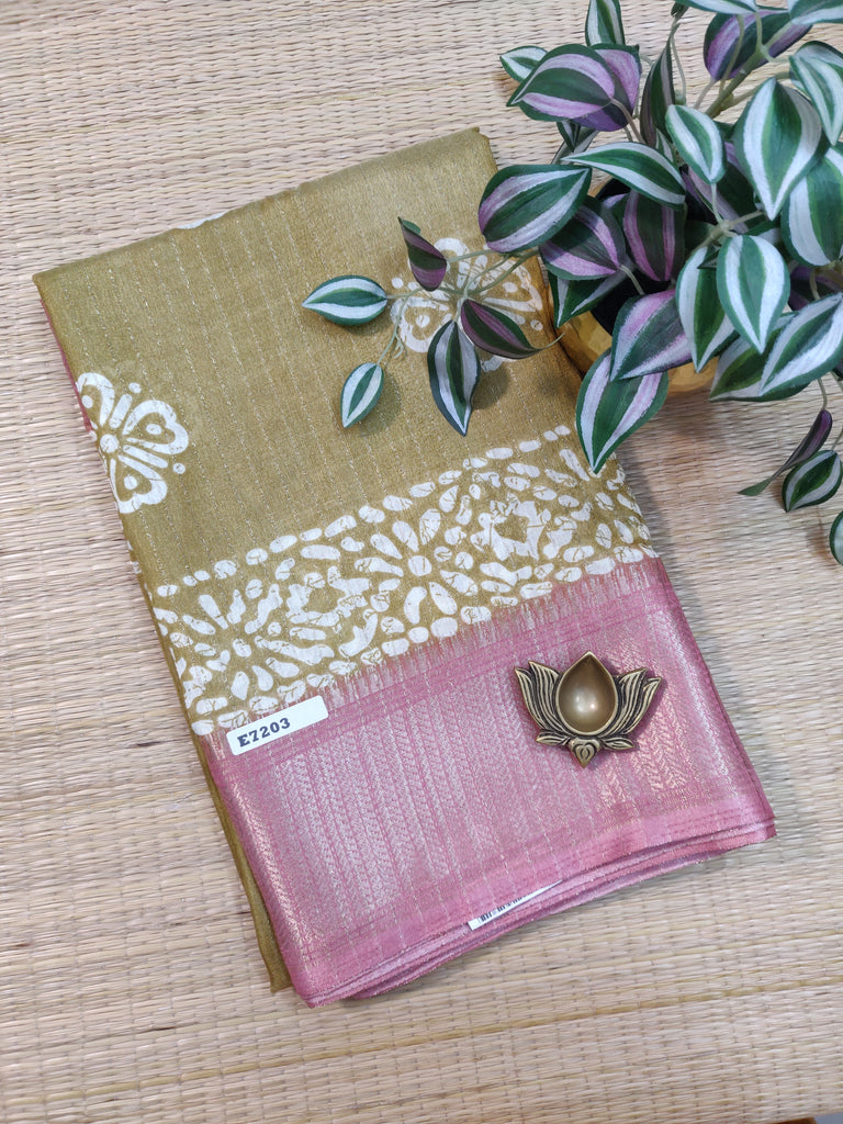 Dola Printed Silk #E7203
