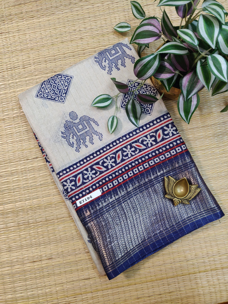 Dola Printed Silk #E7194