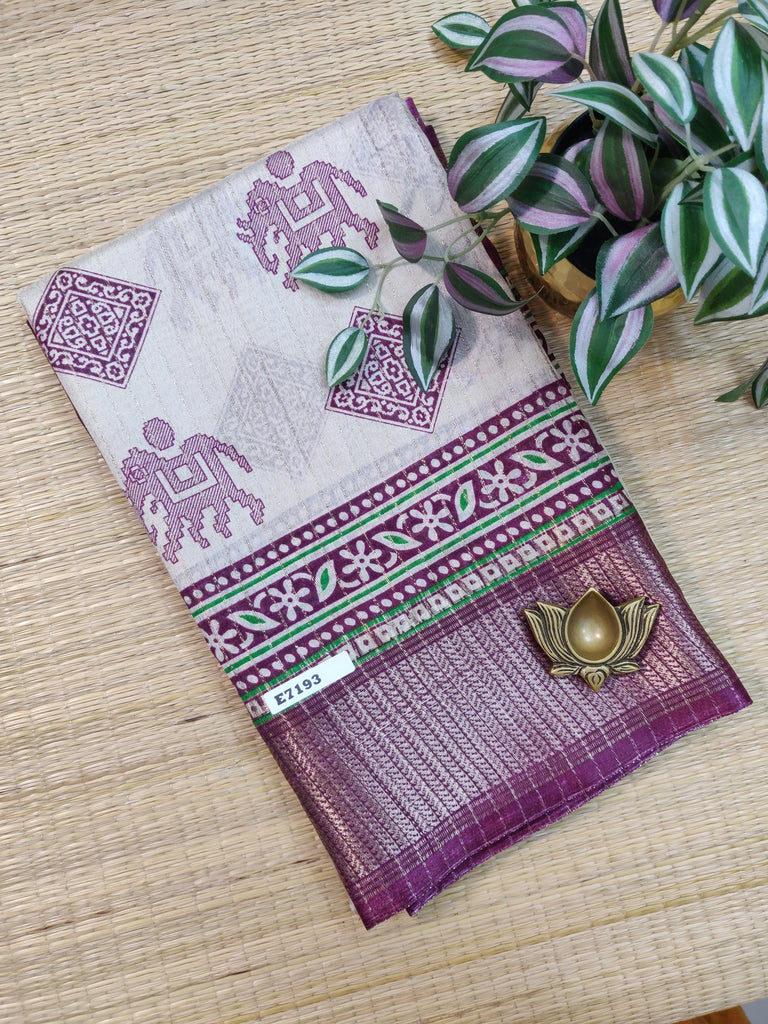 Dola Printed Silk #E7193