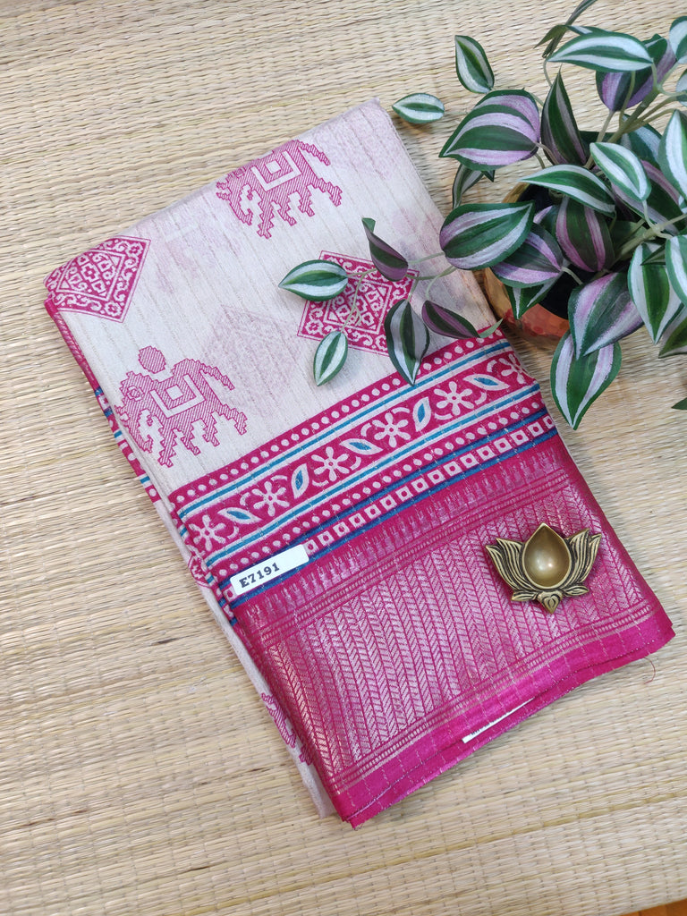 Dola Printed Silk #E7191