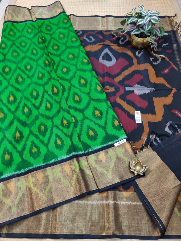 Pure Silk Cotton Sarees #E7073