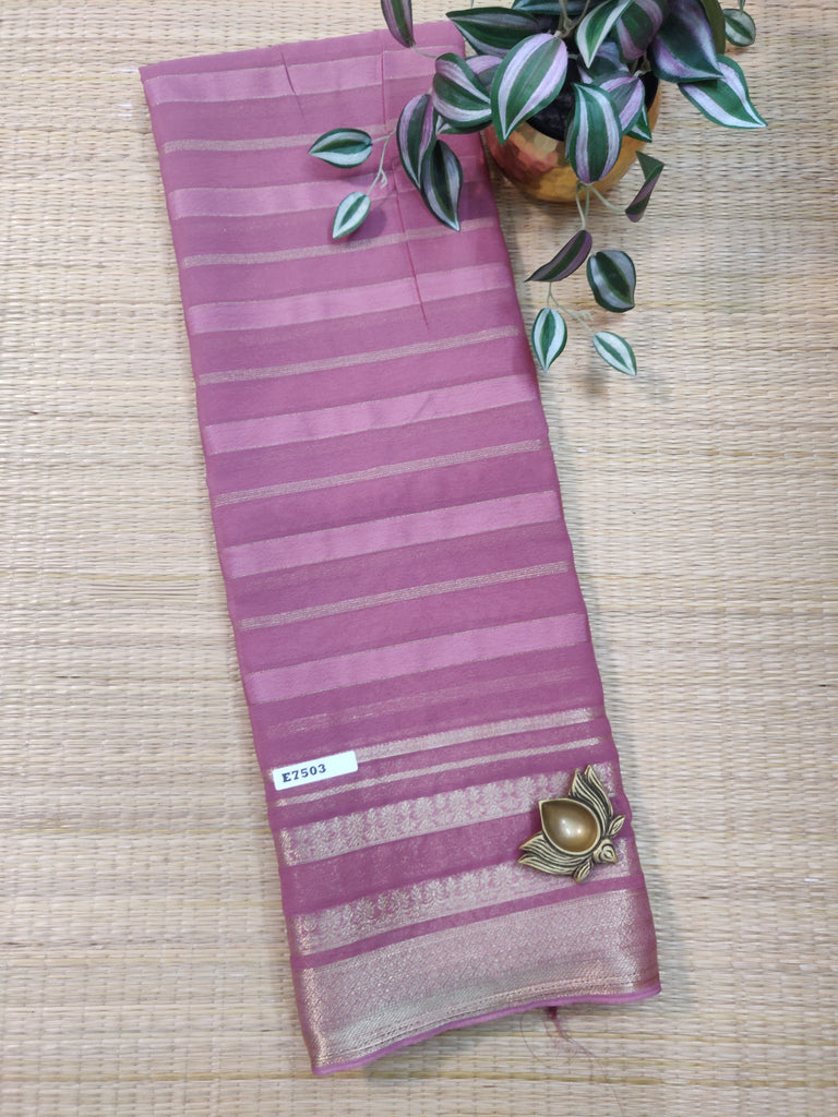 Semi Georgette Sarees #E7503