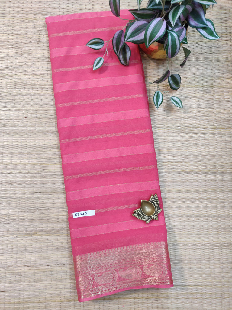 Semi Georgette Sarees #E7525
