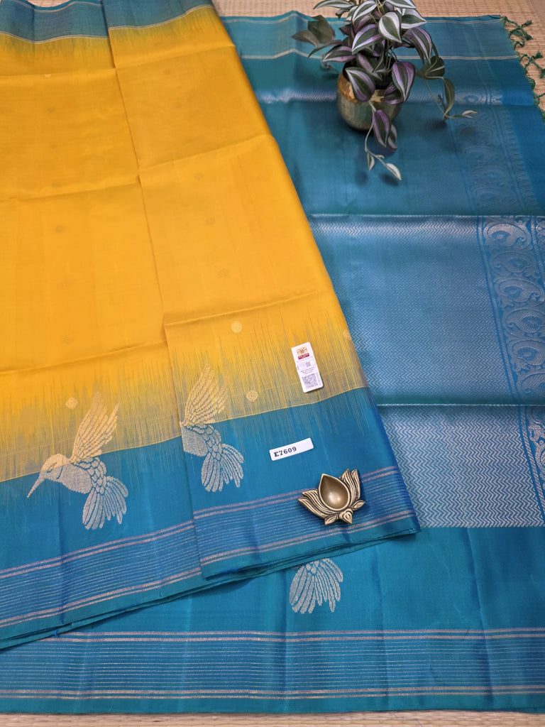 Pure Soft Silk Saree #E7609