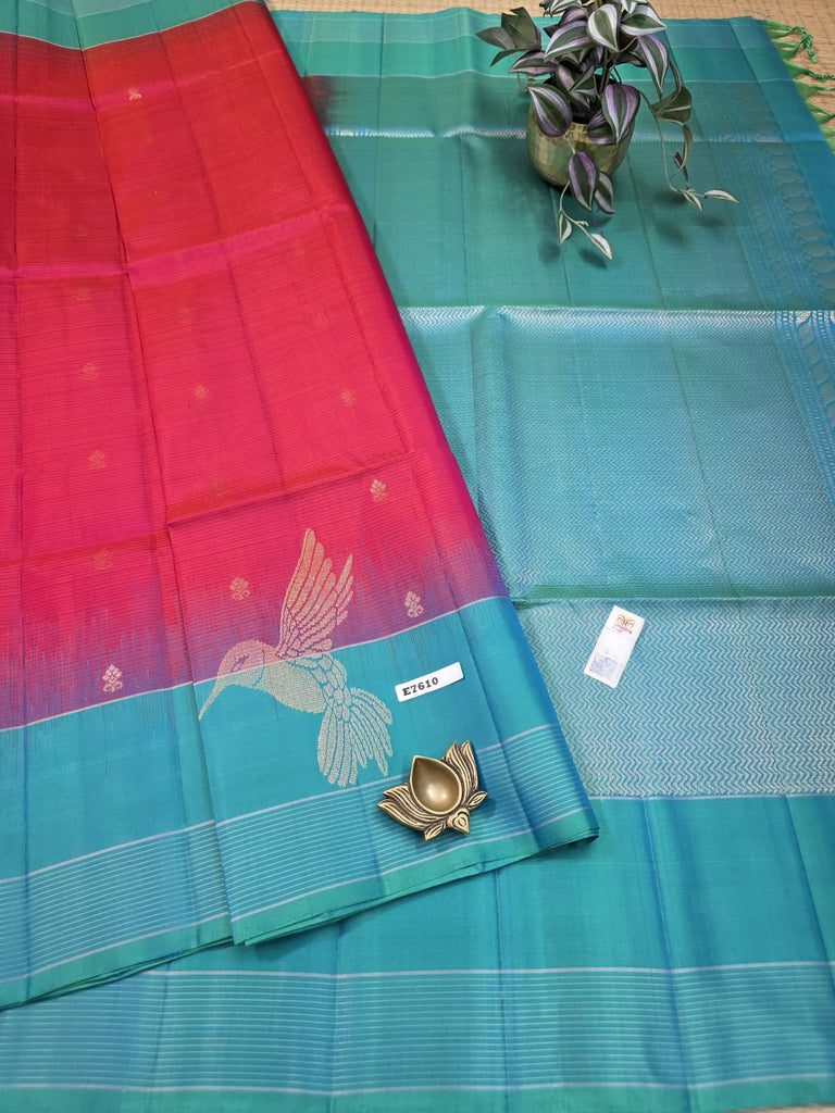 Pure Soft Silk Saree #E7610