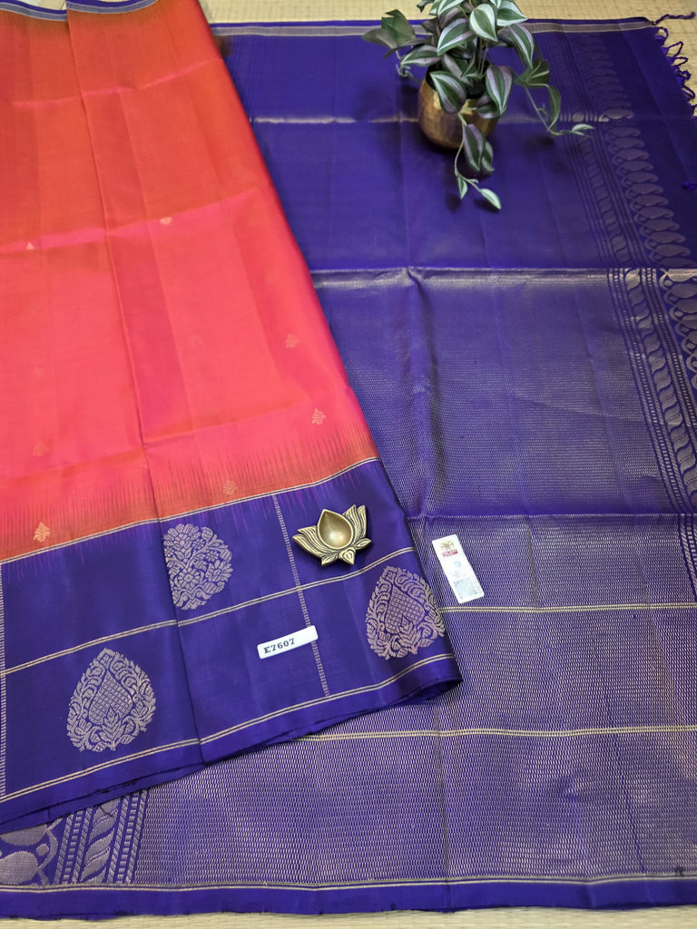 Pure Soft Silk Saree #E7607