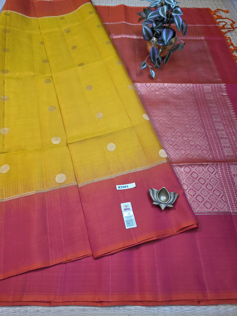 Pure Soft Silk Saree #E7601