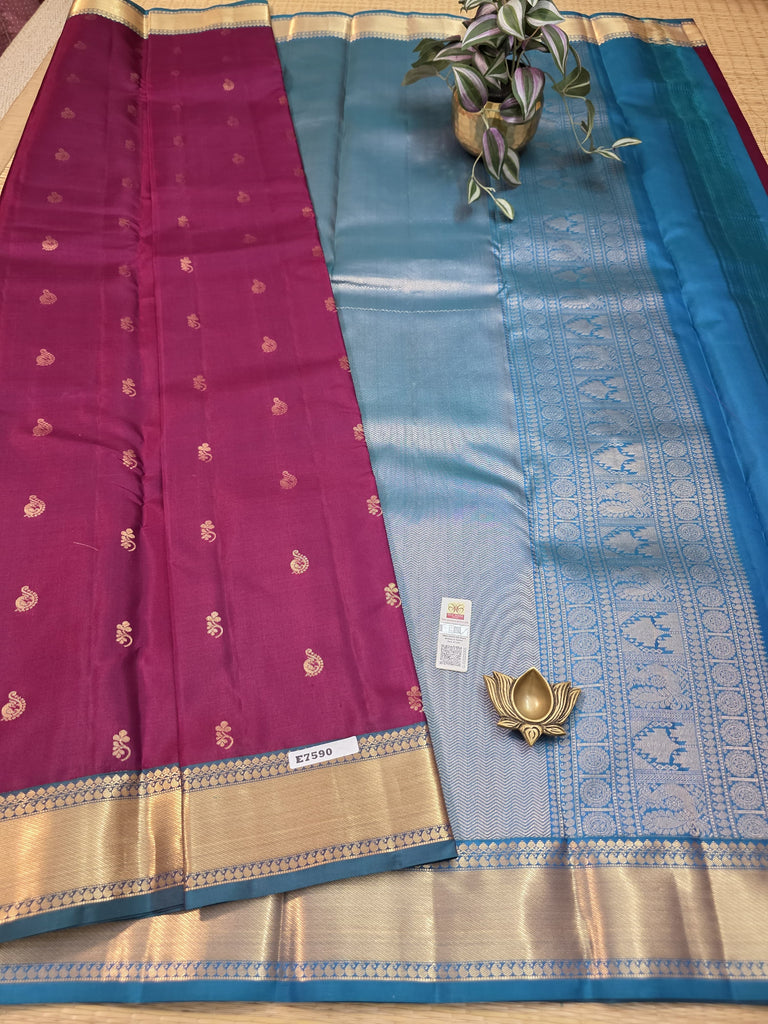 Pure Soft Silk Saree #E7590