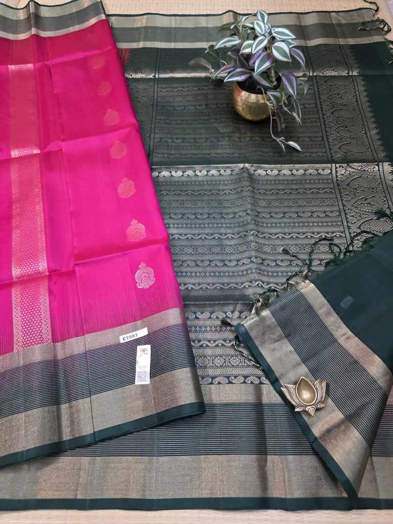 Pure Soft Silk Saree #E7583