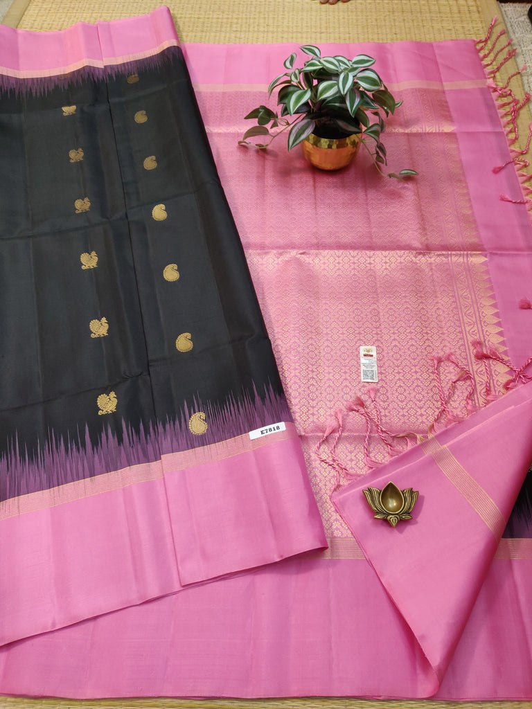 Pure Soft Silk Saree #E7818